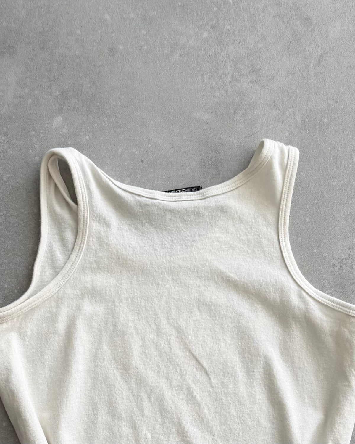 Vintage Women’s Quiksilver Cropped Tank Top (L)