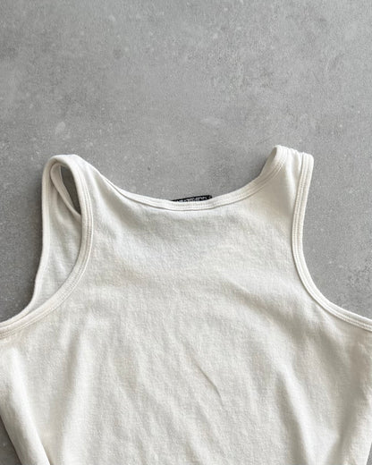 Vintage Women’s Quiksilver Cropped Tank Top (L)