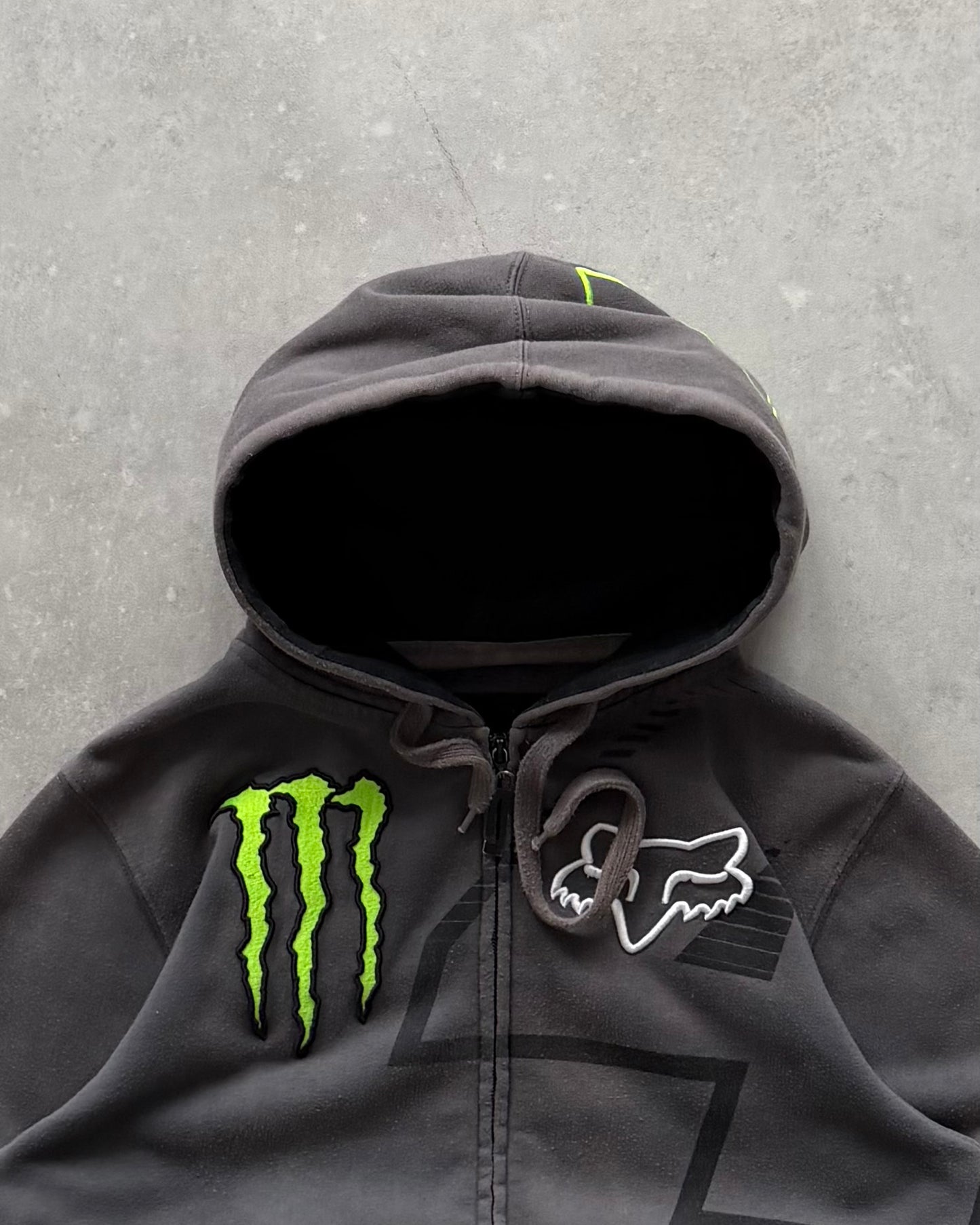 Vintage Fox Racing Zip Up Hoodie (S)