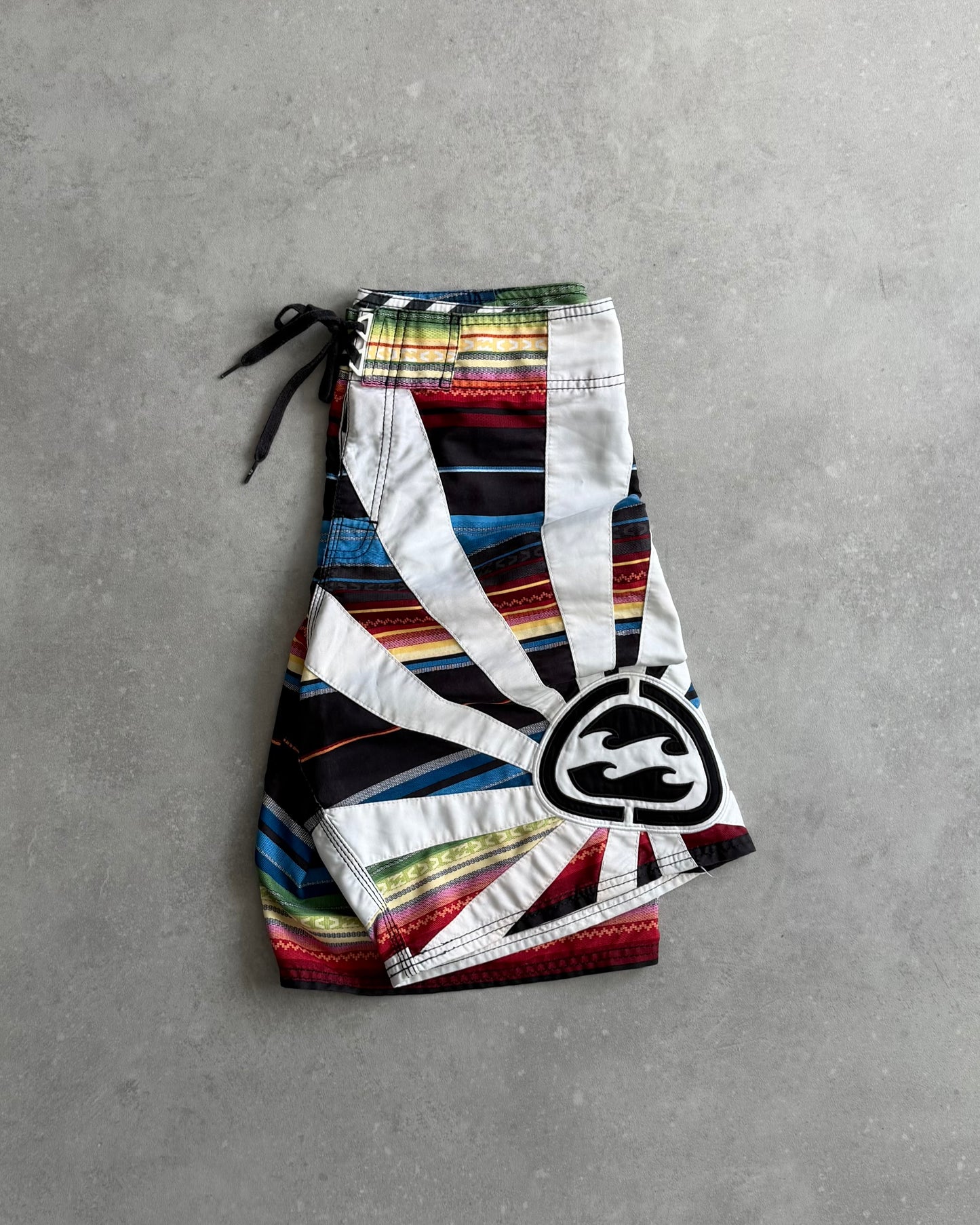 Vintage Billabong Andy Irons Rising Sun Boardshorts (32)