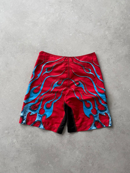 Vintage Billabong Flame Boardshorts (32)