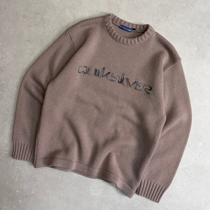 00's Quiksilver Knit Jumper (M)