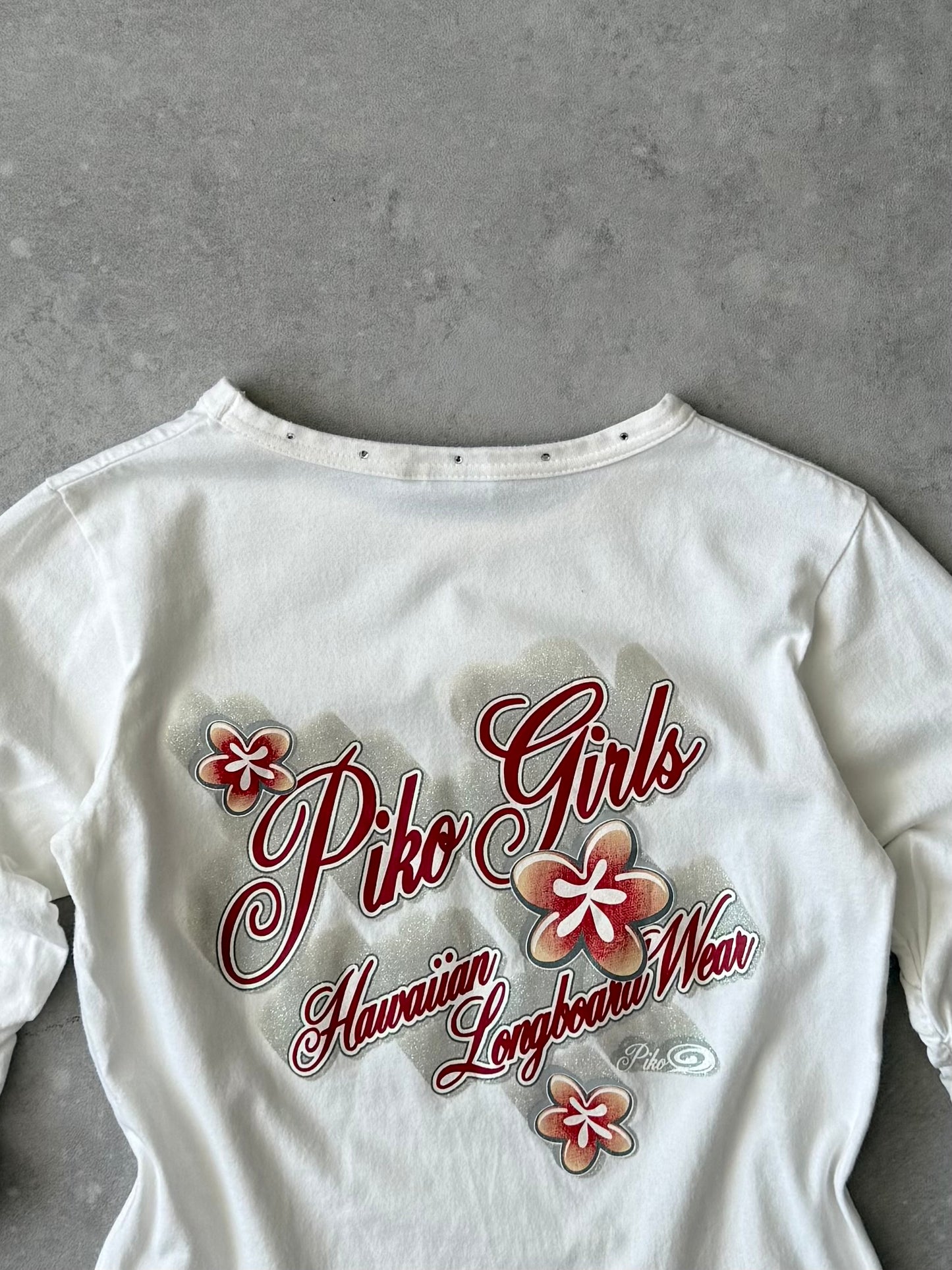 Vintage Piko Long Sleeve T-shirt (M)