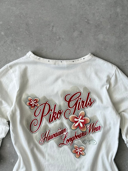 Vintage Piko Long Sleeve T-shirt (M)