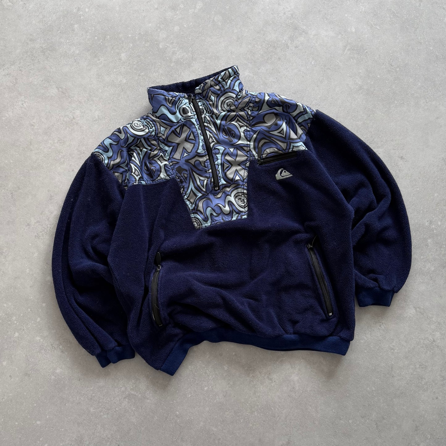 90’s Quiksilver 1/4 Zip Fleece (L)