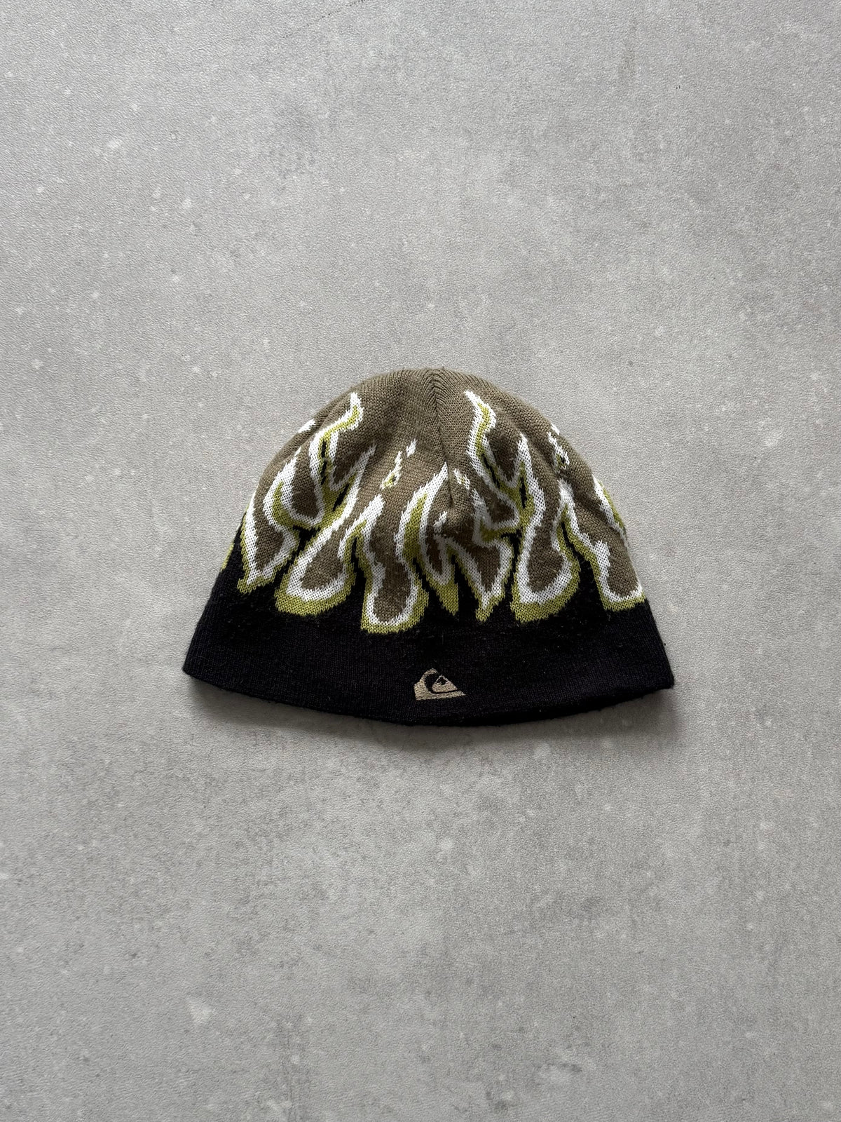 Vintage Quiksilver Flame Beanie