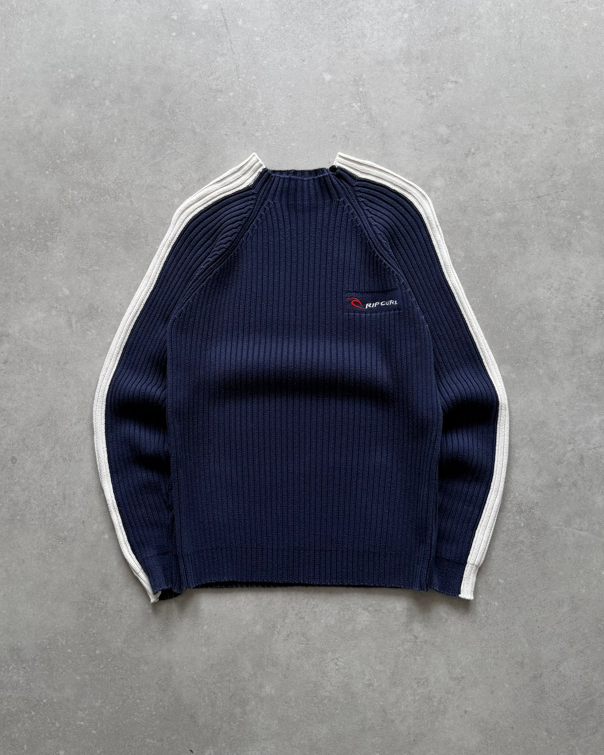 Vintage Rip Curl Cable Knit Jumper (M)