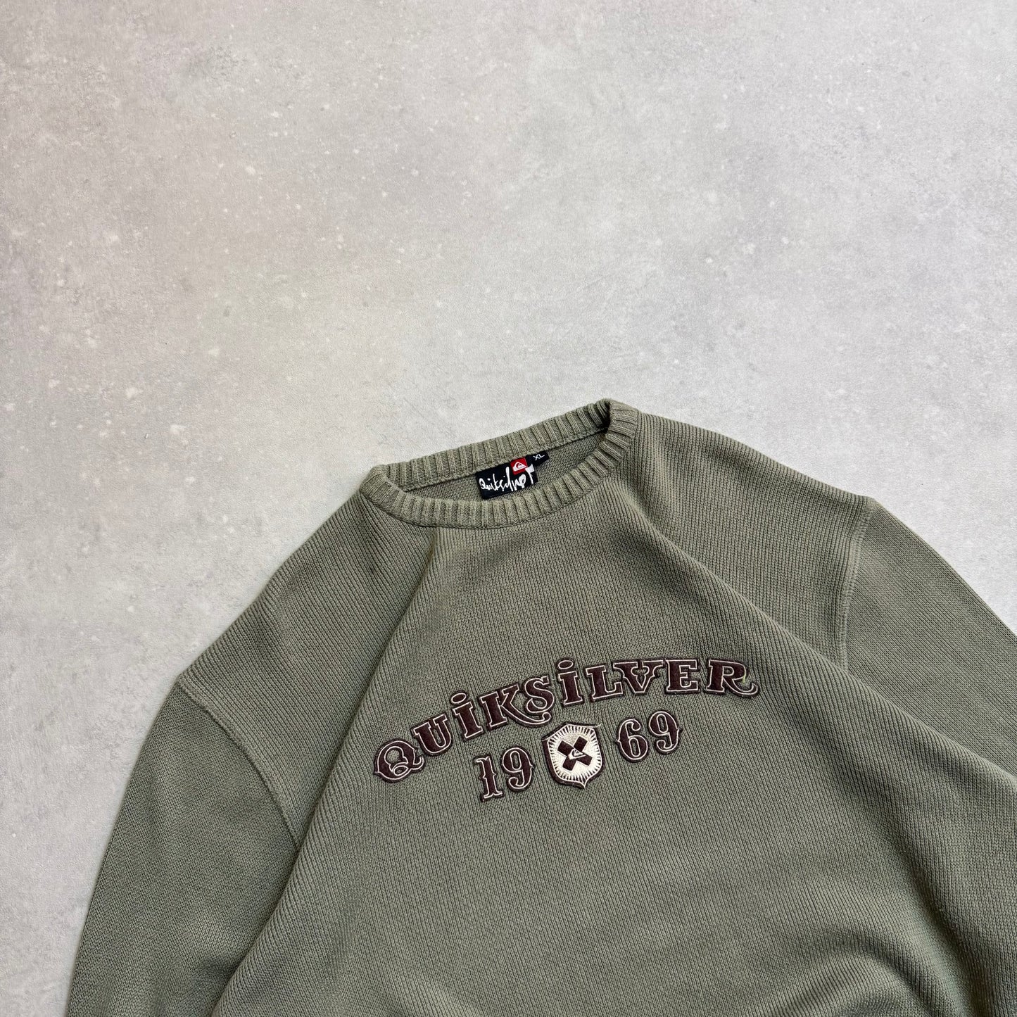00's Quiksilver Knit Jumper (L)