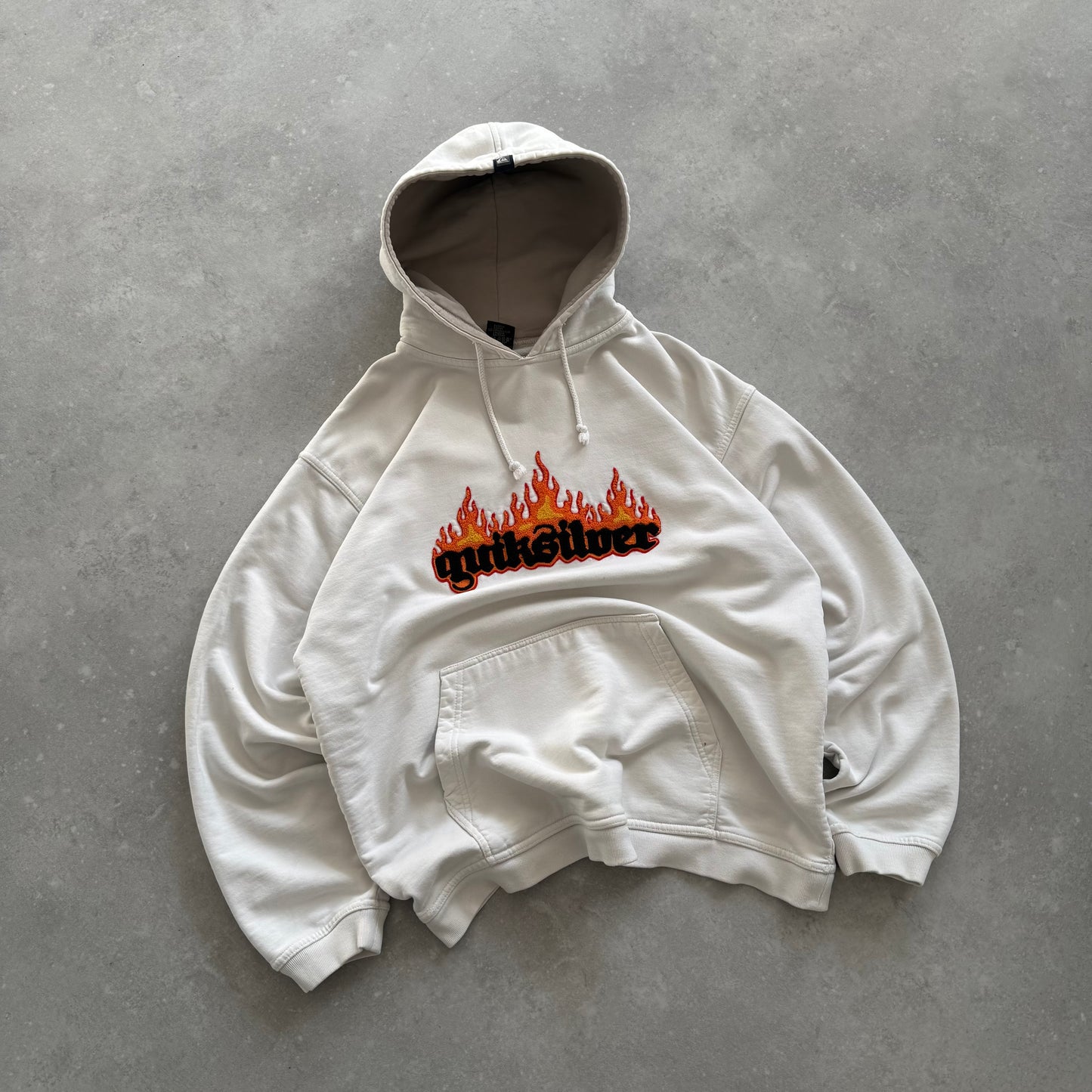 00’s Quiksilver Flame Hoodie (L)