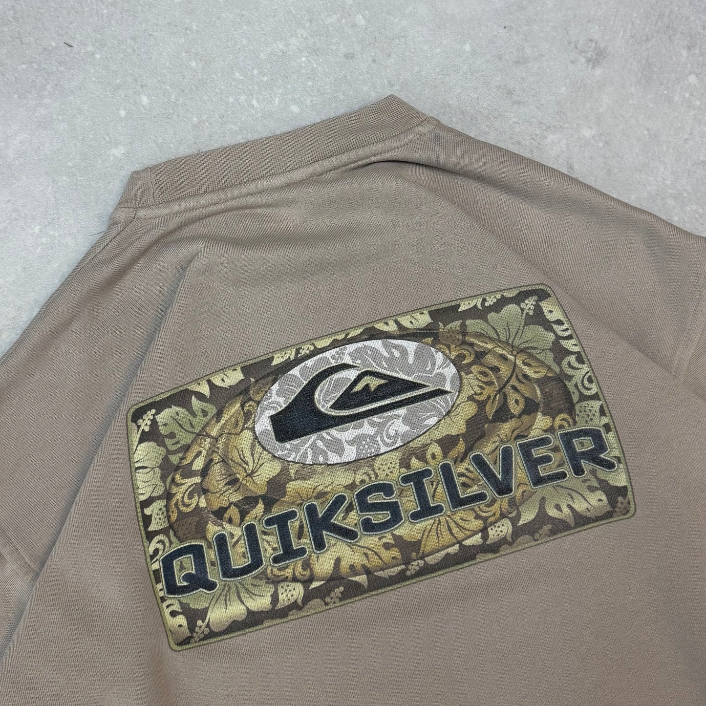 90’s Quiksilver Floral Sweatshirt (L)