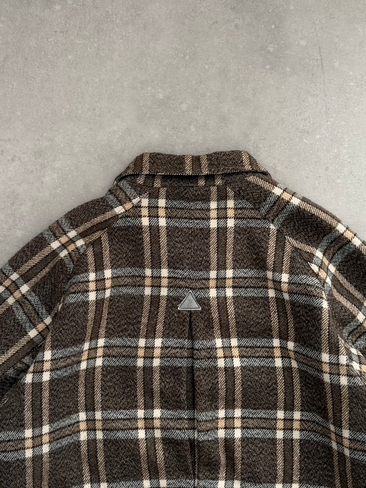 Vintage Quiksilver Plaid Fleece Jacket (L)