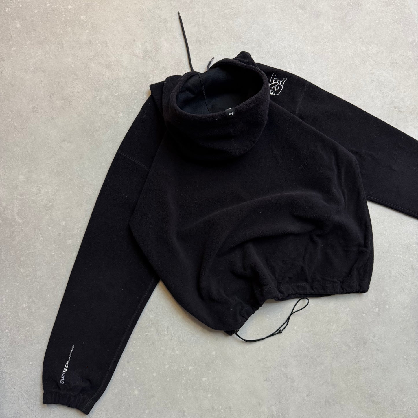 00’s Quiksilver Technical Fleece Hoodie (L)