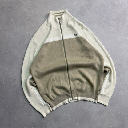 00’s Quiksilver Full Zip Knit Jumper (L)