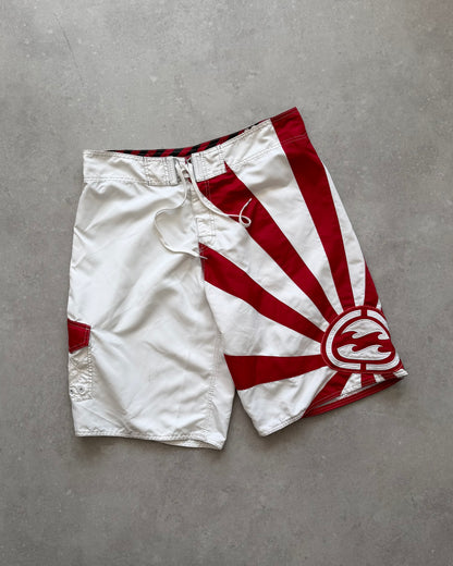 Vintage Billabong Andy Irons Rising Sun Boardshorts (36)