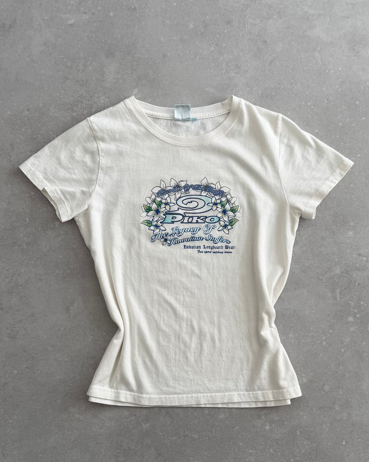 Vintage Women’s Piko Baby Tee (L)