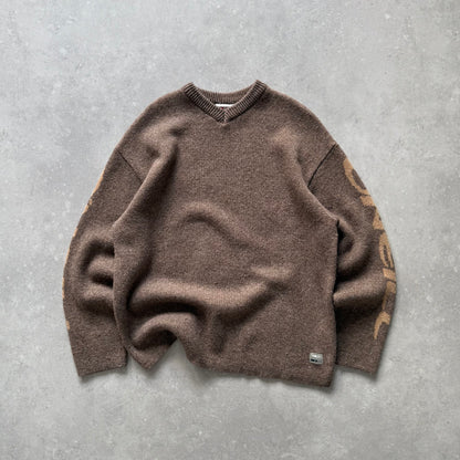 Vintage O'Neill V-Neck Knit Jumper (L)