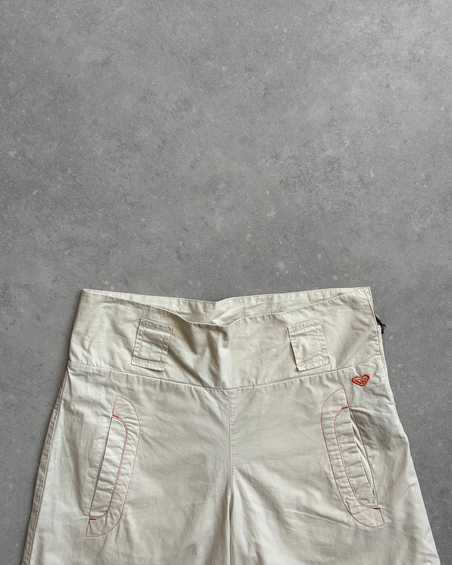 Vintage Roxy Flared 3/4 Length Trousers (28)