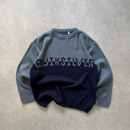 00’s Quiksilver Knit Jumper (M)