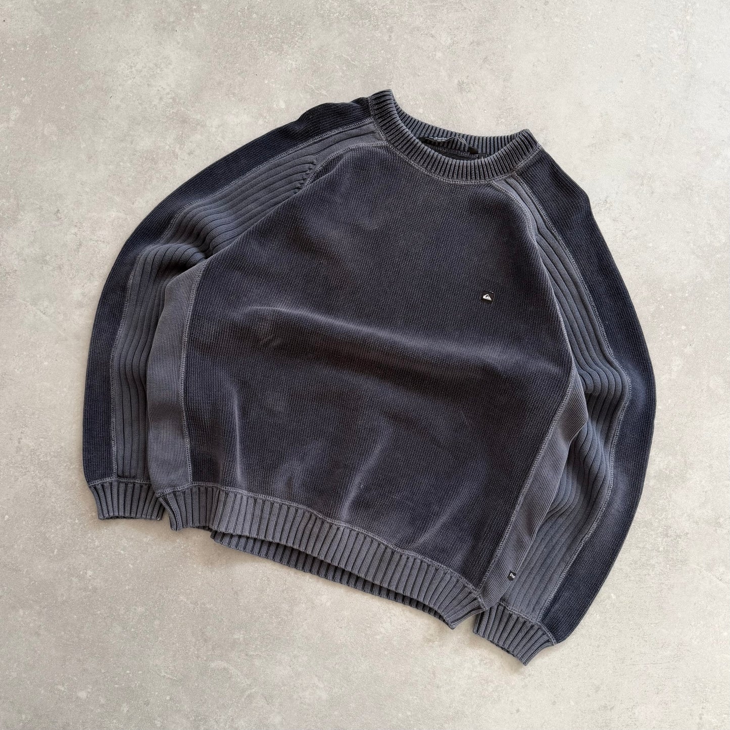 00’s Quiksilver Corduroy Knit Jumper (L)