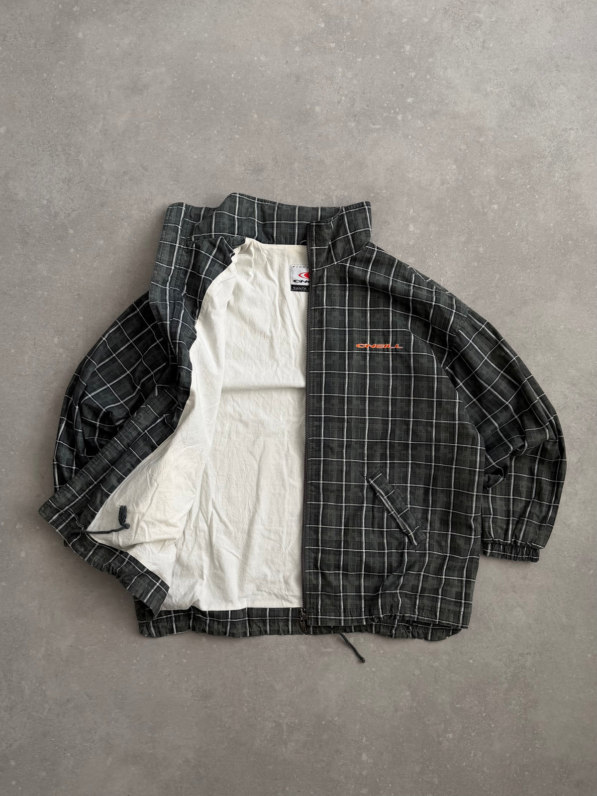 Vintage O’Neill Plaid Windbreaker (L)