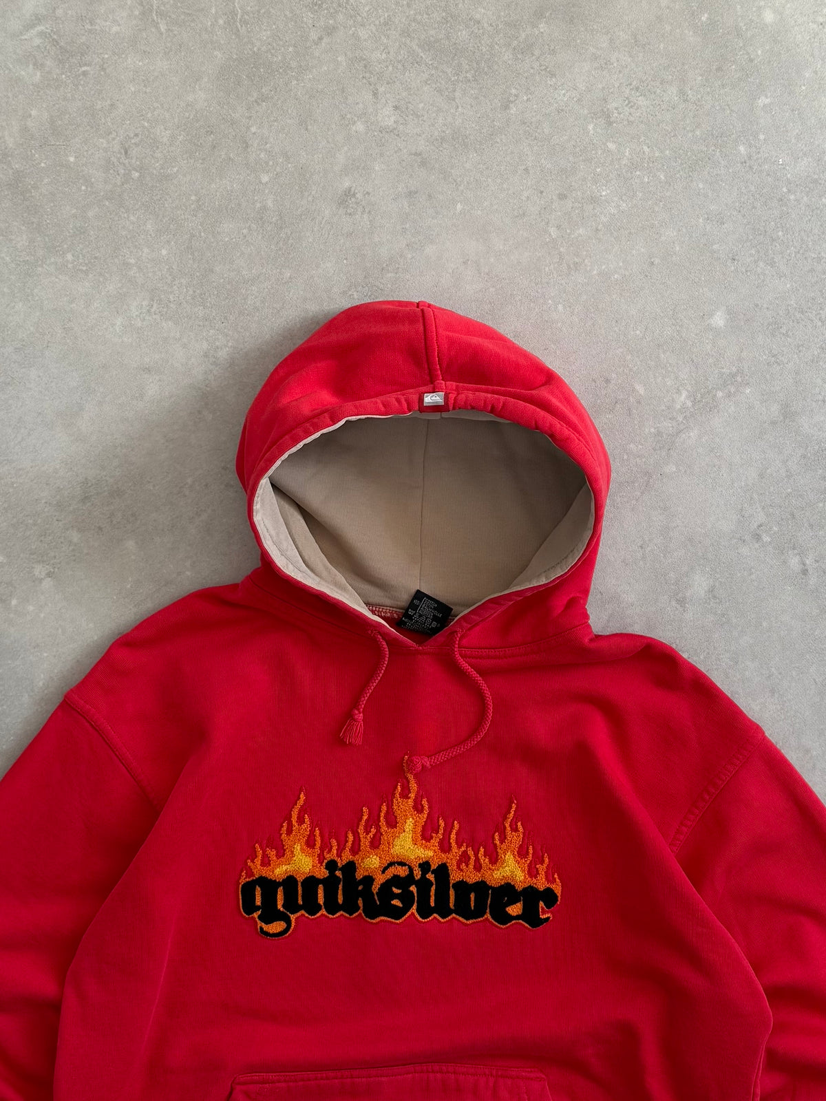 Vintage Quiksilver Flame Hoodie (M)