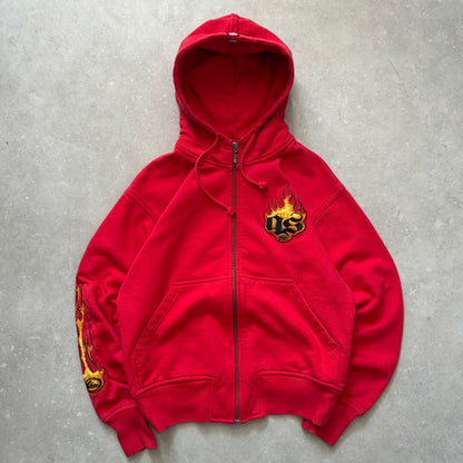 00’s Quiksilver Flame Hoodie (S)