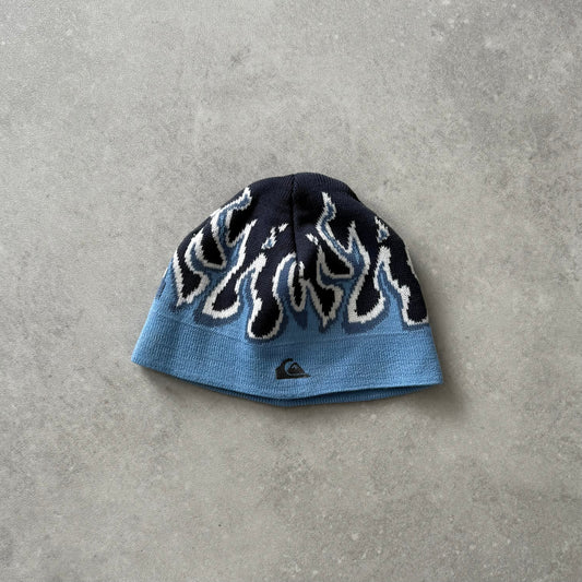 Vintage Quiksilver Flame Beanie