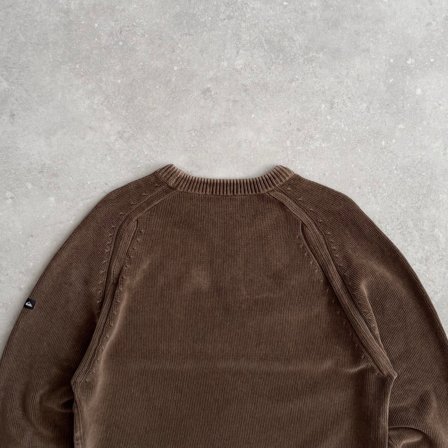 Vintage Quiksilver Corduroy Knit Jumper (L)