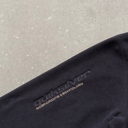 00’s Quiksilver Shoulder Zip Hoodie (S)