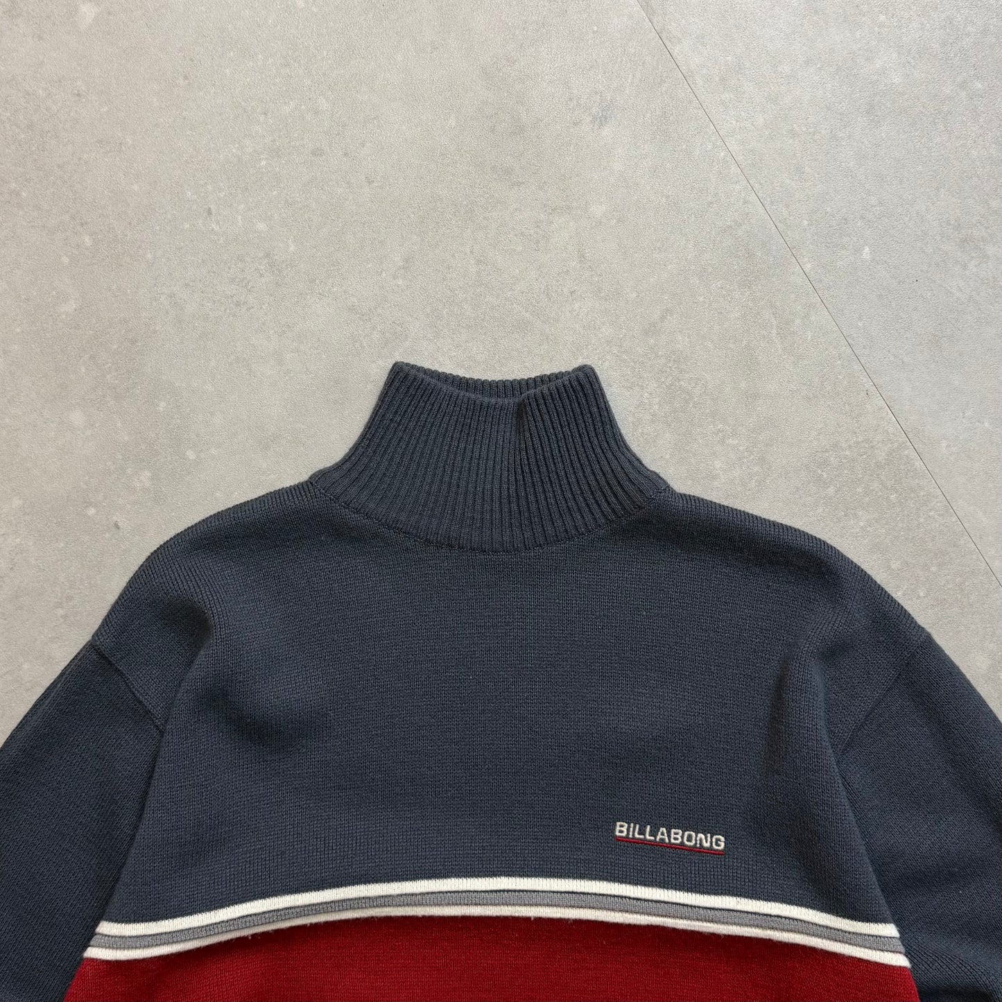 00's Billabong Turtleneck Knit Jumper (S)