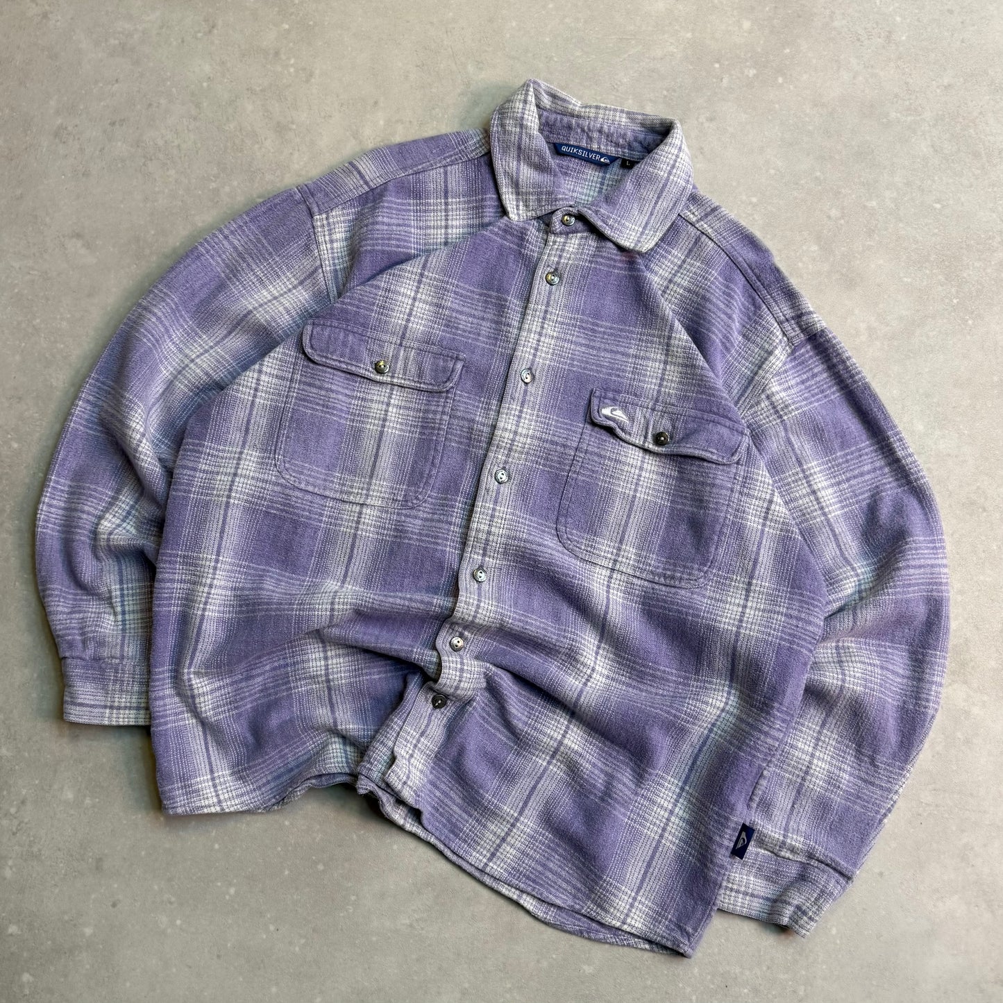 00’s Quiksilver Heavy Flannel Shirt (XL)