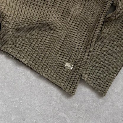 00’s Quiksilver Cable Knit Jumper (M)