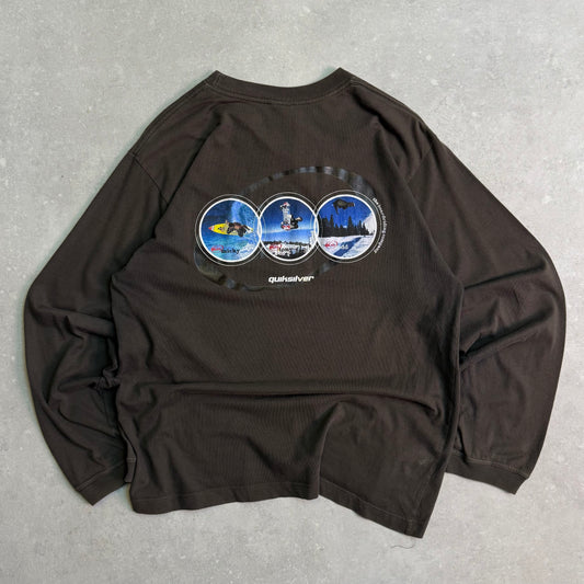 00's Quiksilver IRL Long-Sleeve T-shirt (M)