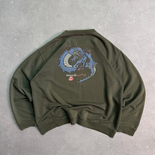 00's Billabong Dragon Sweatshirt (L)
