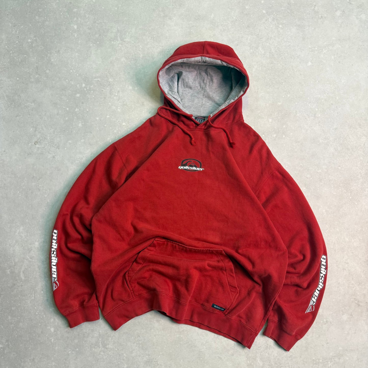 00's Quiksilver Quad Hit Hoodie (L)