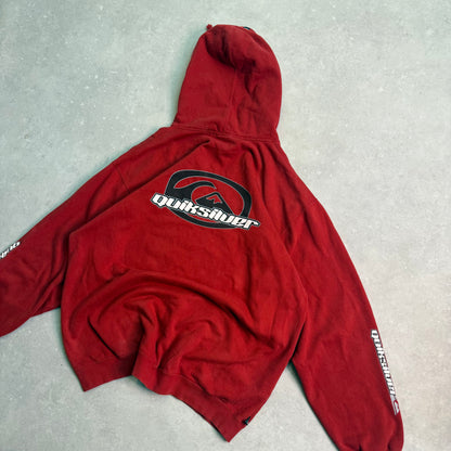 00's Quiksilver Quad Hit Hoodie (L)
