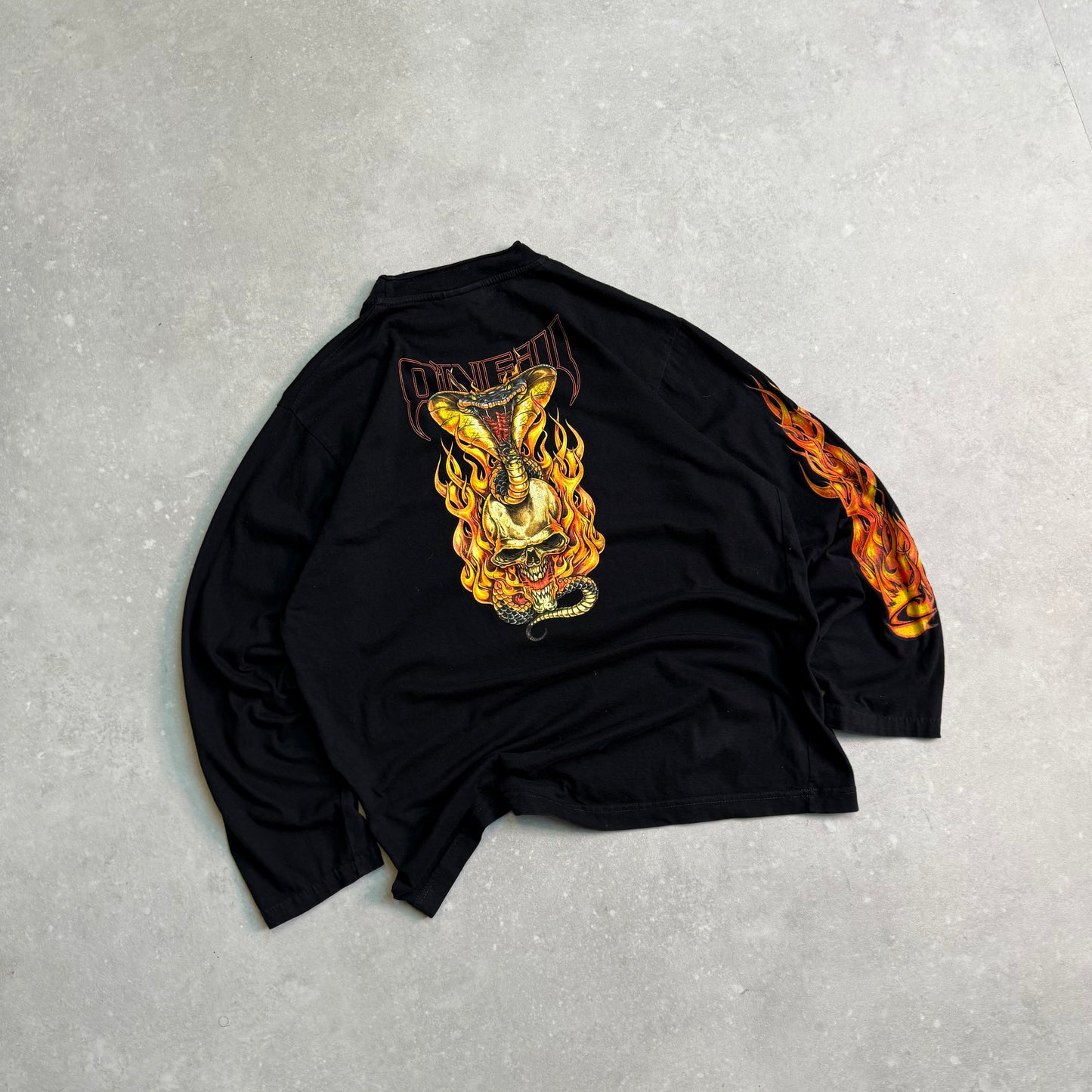 00's O'neill Flame Long Sleeve T-shirt (S)