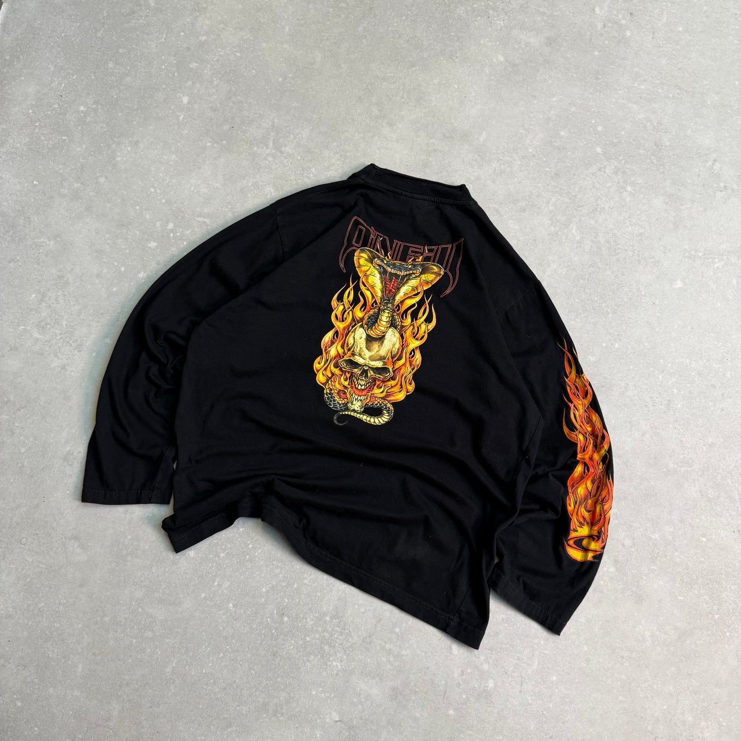 00's O'neill Flame Long Sleeve T-shirt (S)