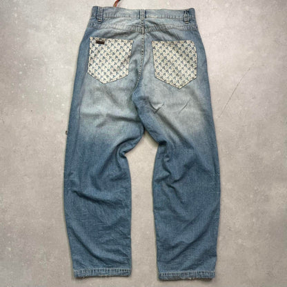Vintage Pelle Pelle Monogram Jeans
