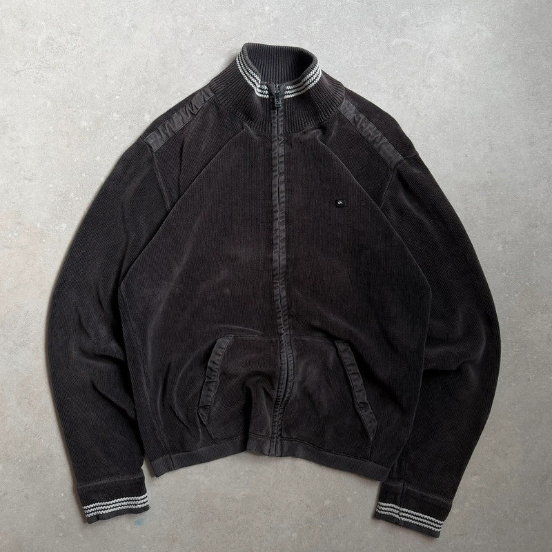 00’s Quiksilver Corduroy Knit Jumper (M)